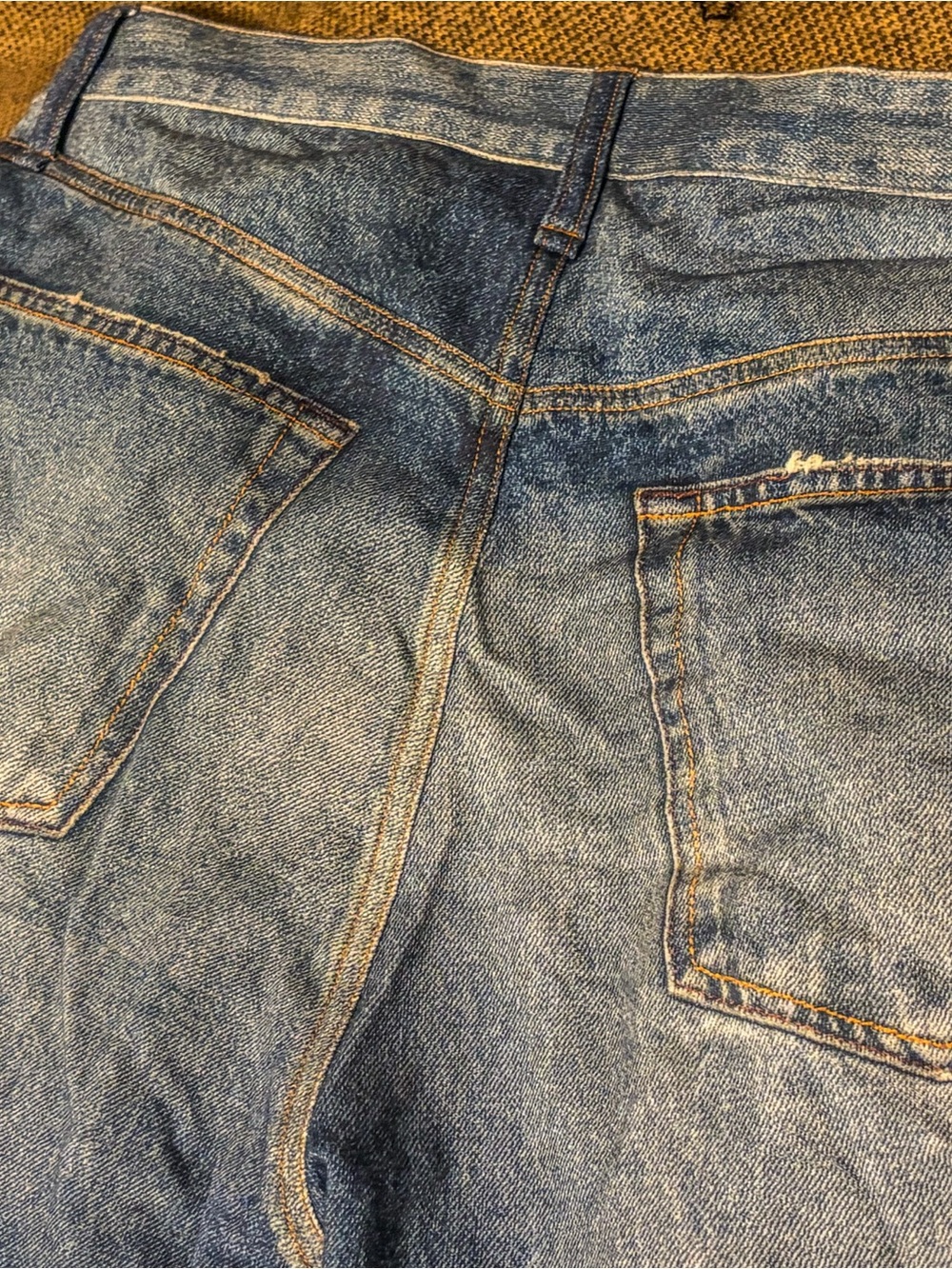 rag & bone Blue Denim Jeans Shorts - 28 - Picture 2 of 5
